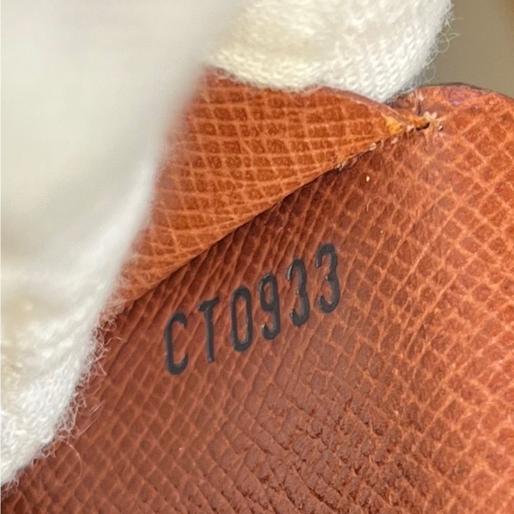 Vintage Louis Vuitton Monogram Coin Purse Wallet Porte Monnaie Gusset 1993 - Picture 15 of 17